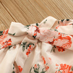 Ruffle Floral Baby Set