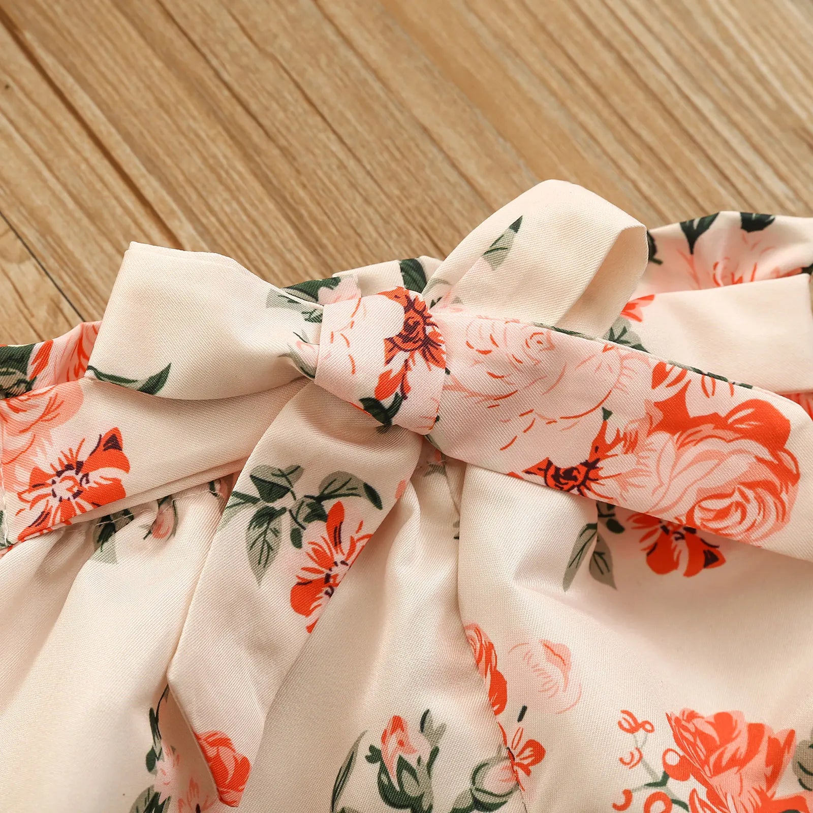 Ruffle Floral Baby Set