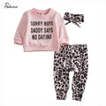 Leopard 3pc Baby Outfit