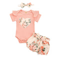 Ruffle Floral Baby Set