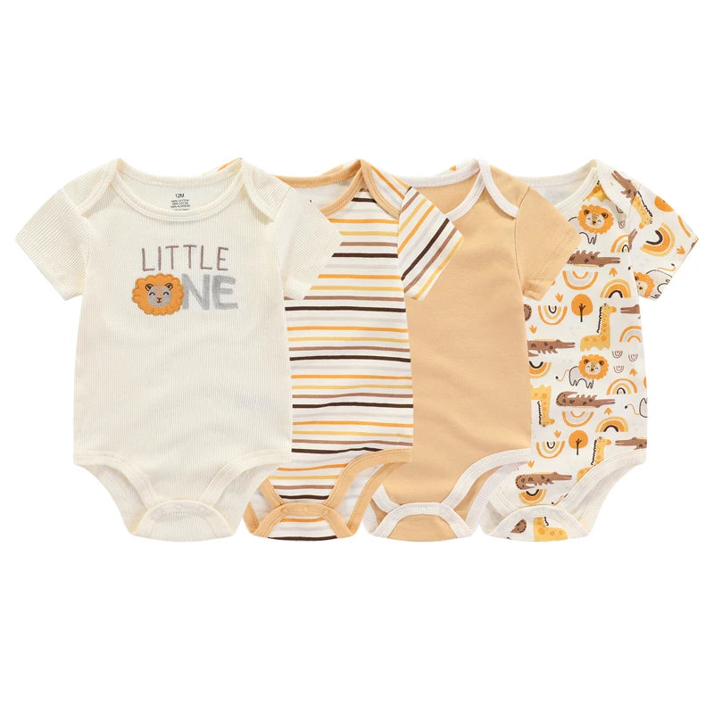 Cartoon 4pc Baby Set