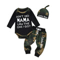 Camo Letter Baby Set