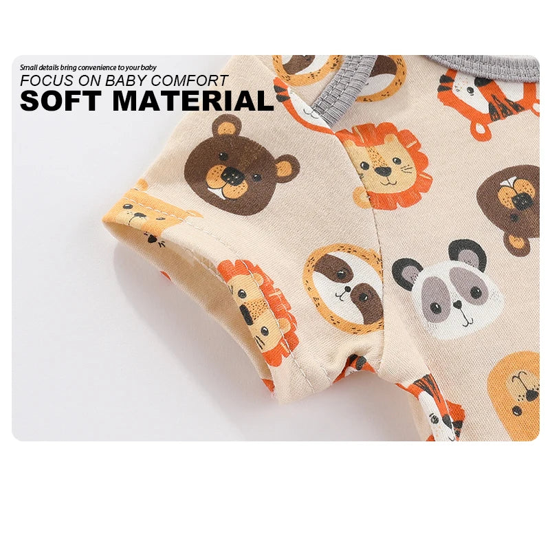 Cartoon 4pc Baby Set