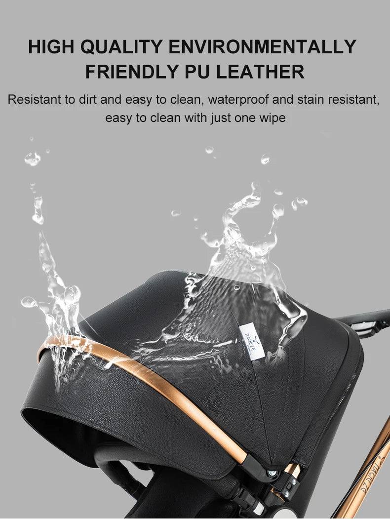 3-in-1 Convertible Baby Stroller