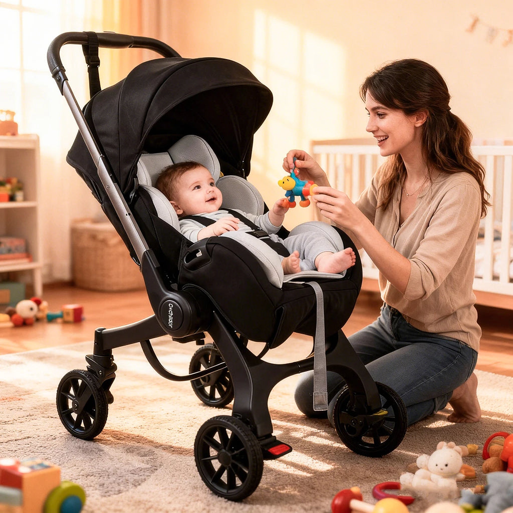 Foldable Multi-Function Stroller