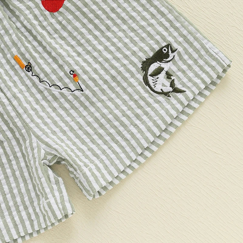 Fish Tee & Shorts Set