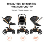3-in-1 Convertible Baby Stroller