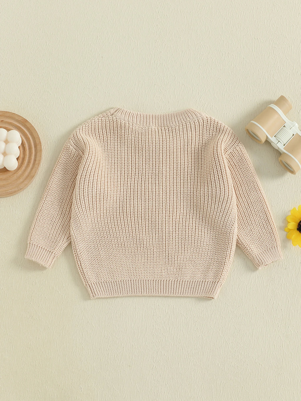 Duck Knit Baby Sweater