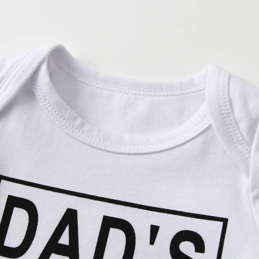 Letter Print Baby 3pc Set