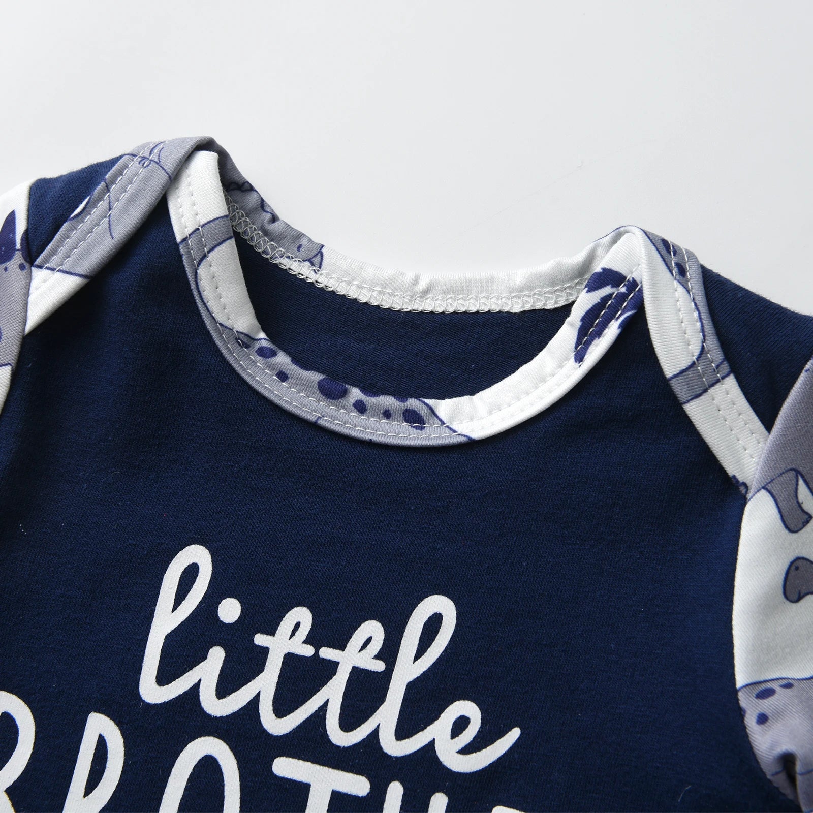 Letter Print Baby Set