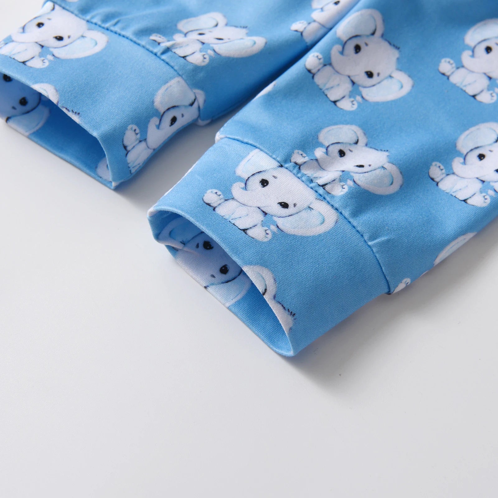 Elephant Print Baby Set