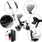 5-in-1 Stroller Tricycle