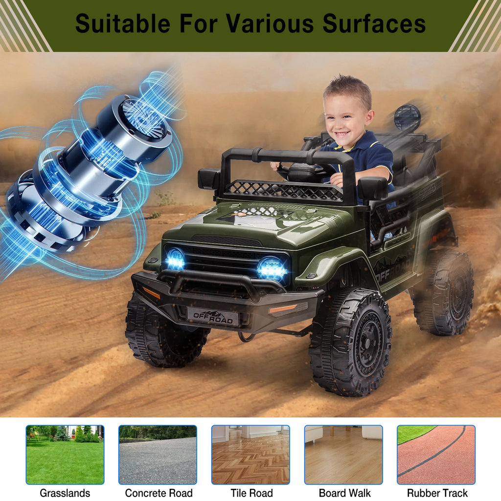 Bluetooth Ride-On Truck