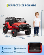 12V Ride-On Truck with Remote