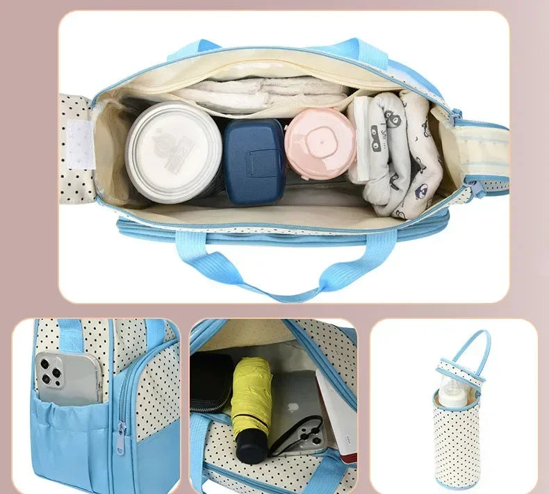 5pc Travel Diaper Bag Set