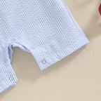 Cake Embroidery Baby Overalls