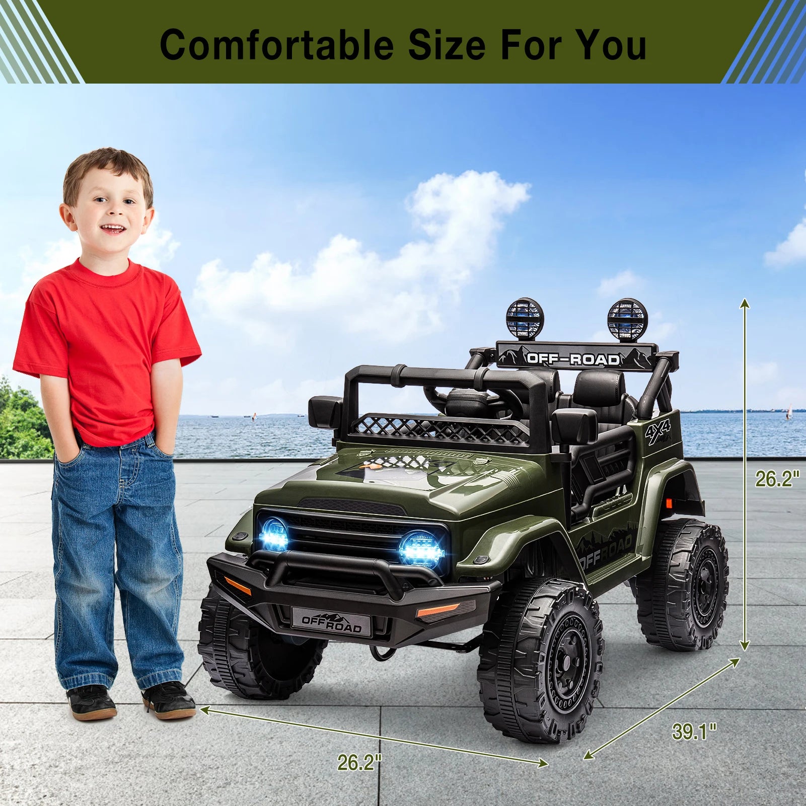 Bluetooth Ride-On Truck