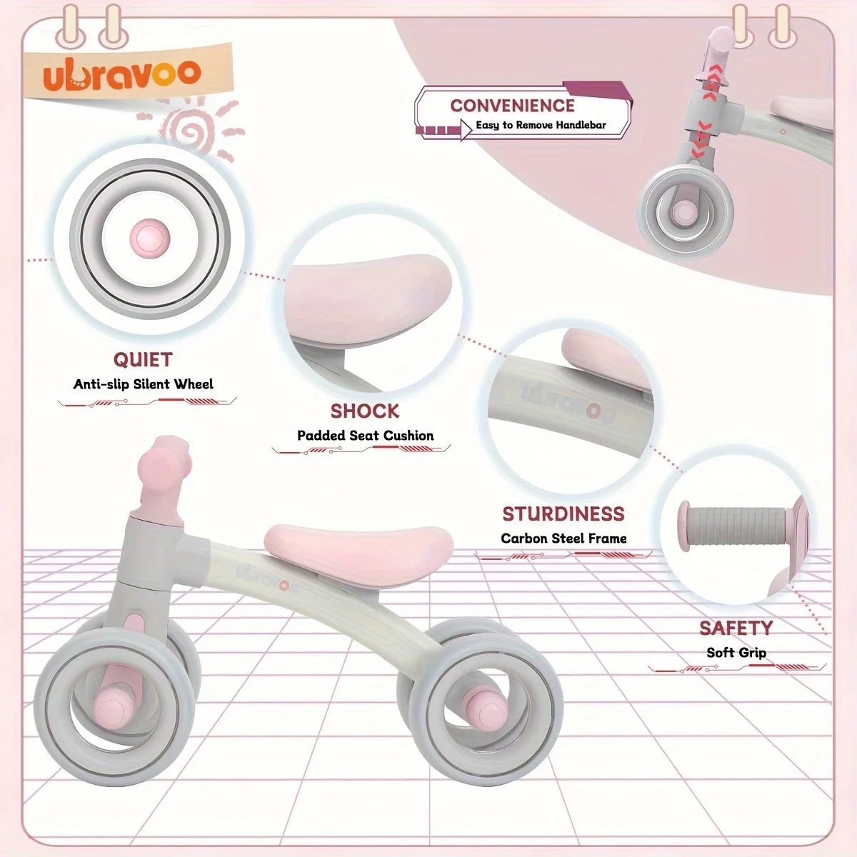 Kids Sliding Balance Bike