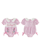 Floral Ruffle Baby Jumpsuit