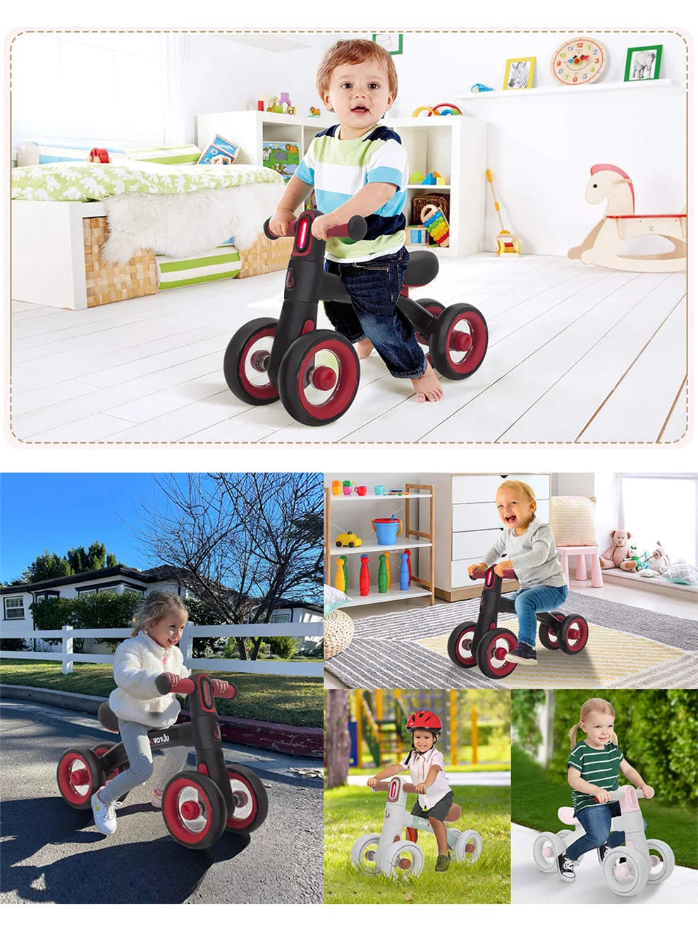Kids Sliding Balance Bike
