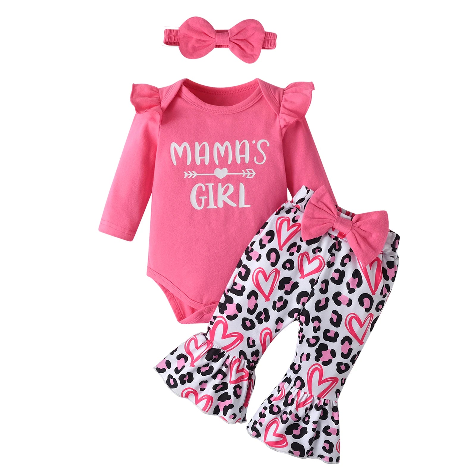 Bowknot Baby Girl Set