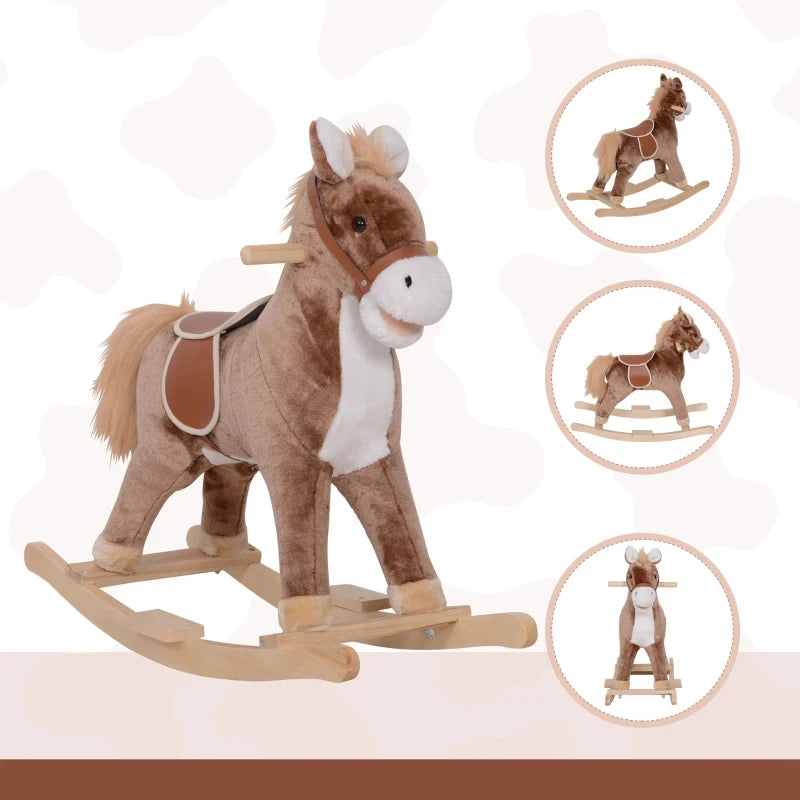 Plush Rocking Horse Toy