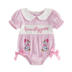 Floral Ruffle Baby Jumpsuit