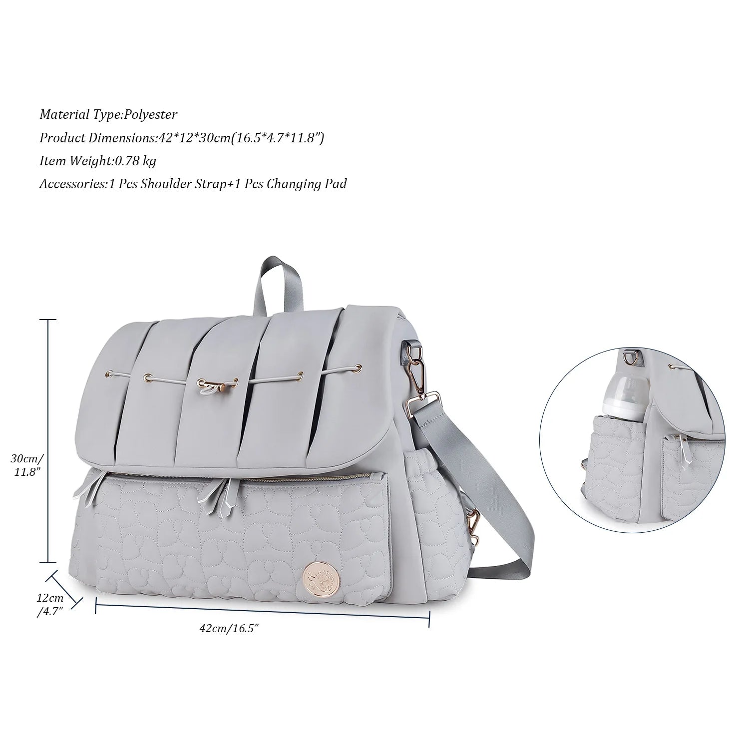 Waterproof Diaper Backpack Set