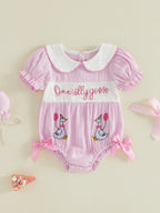 Floral Ruffle Baby Jumpsuit