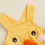 Duck Overall Baby Romper