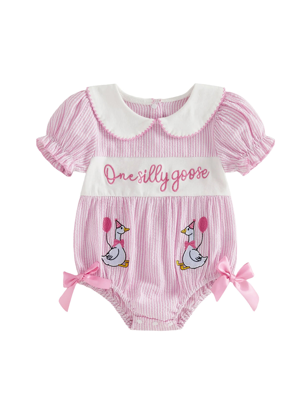 Floral Ruffle Baby Jumpsuit