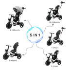 5-in-1 Stroller Tricycle