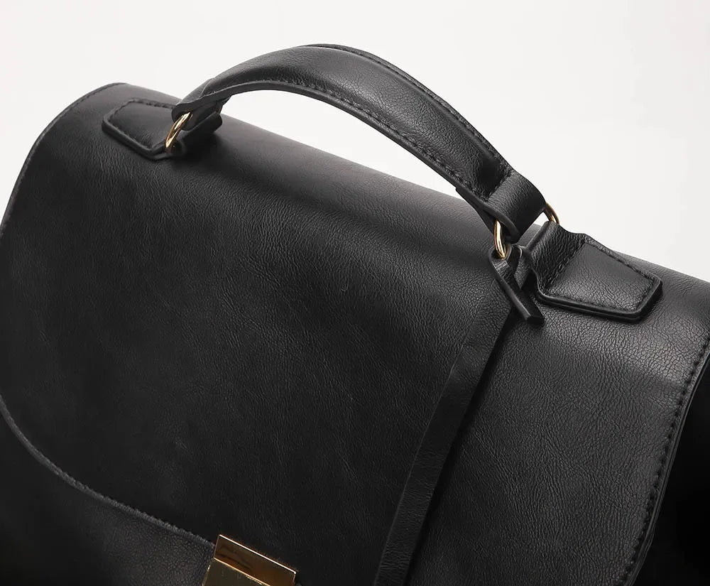 PU Leather Diaper Organizer Bag