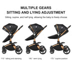 3-in-1 Convertible Baby Stroller