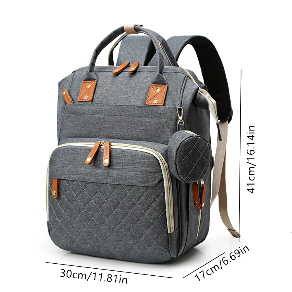 Quilted Mommy Backpack
