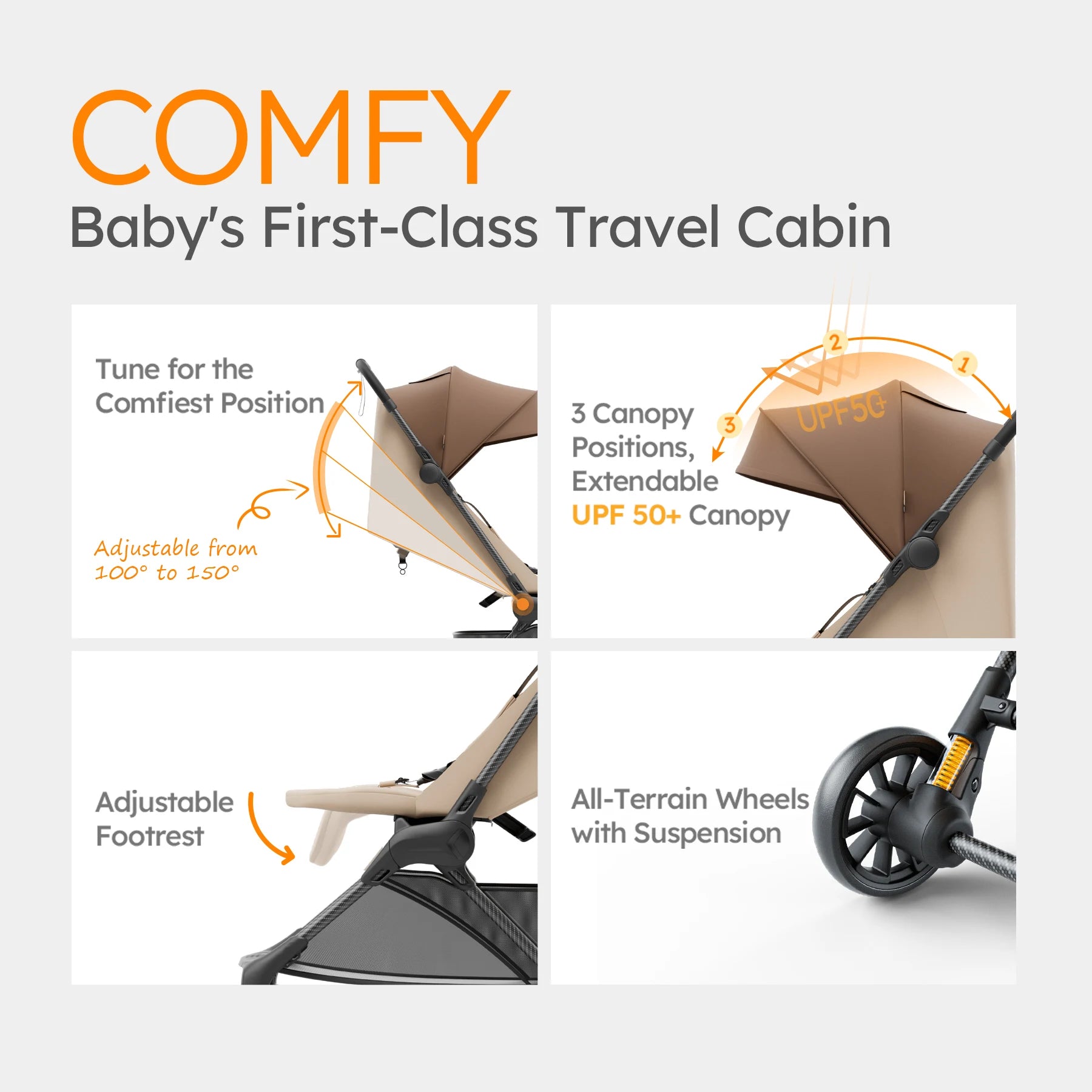 Ultra Light Travel Stroller