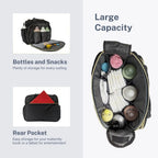 Crossbody Diaper Tote Bag