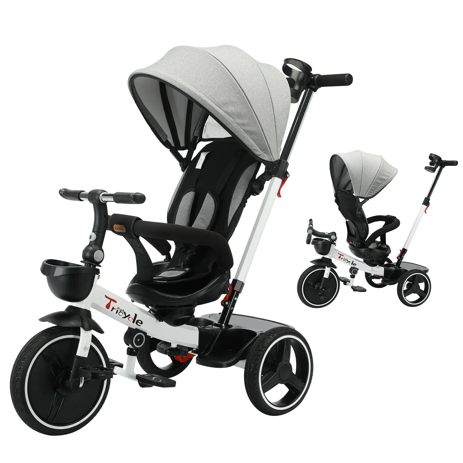 5-in-1 Stroller Tricycle