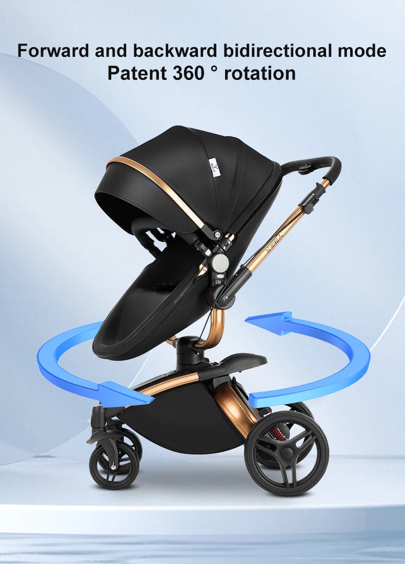 3-in-1 Convertible Baby Stroller