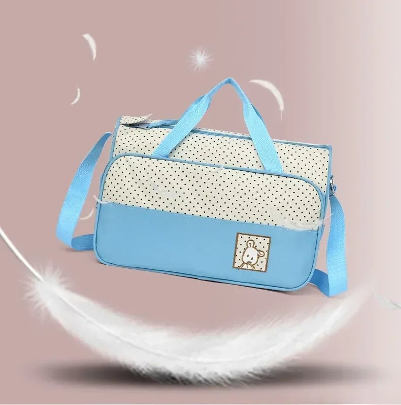5pc Travel Diaper Bag Set