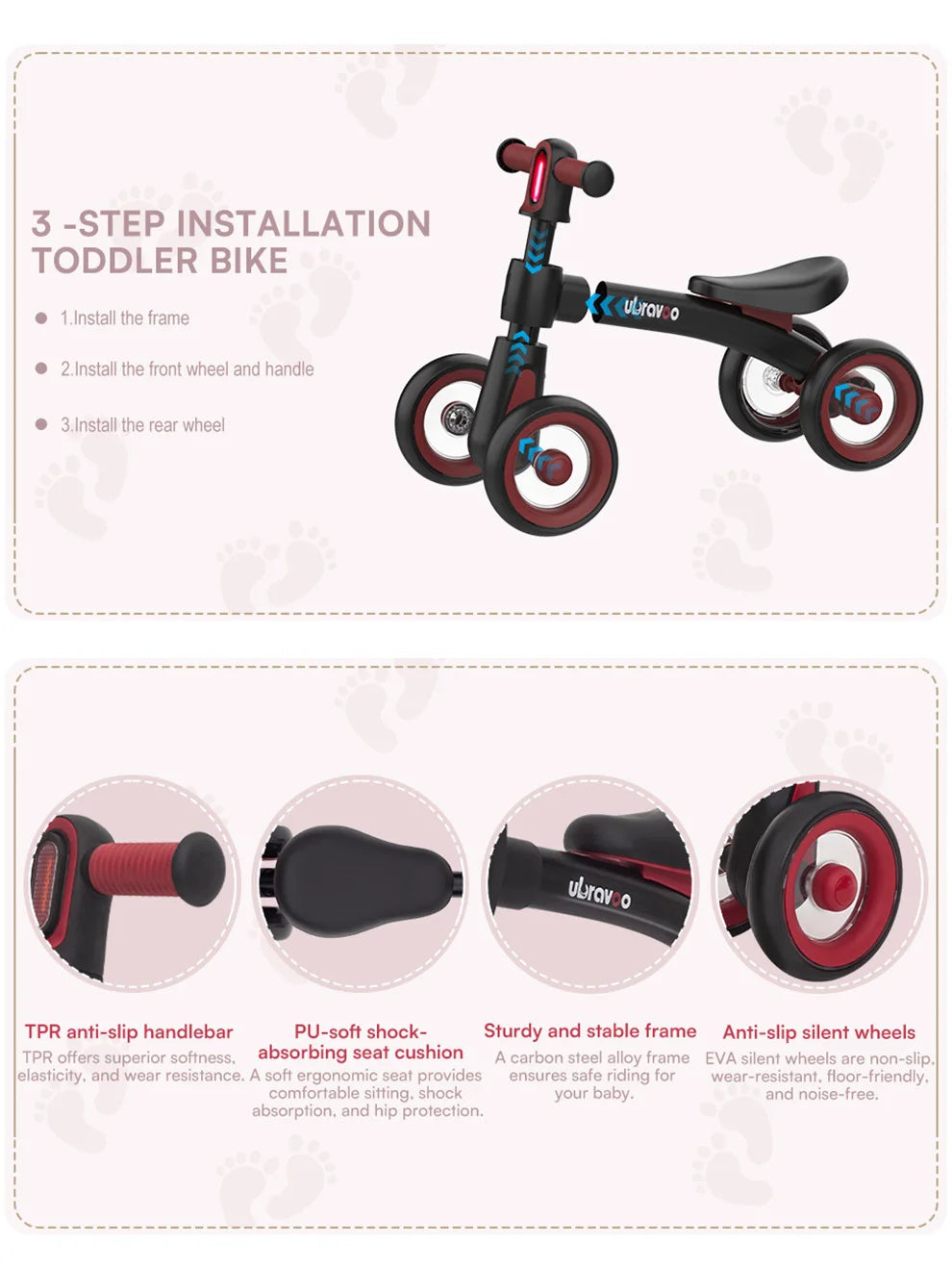 Kids Sliding Balance Bike