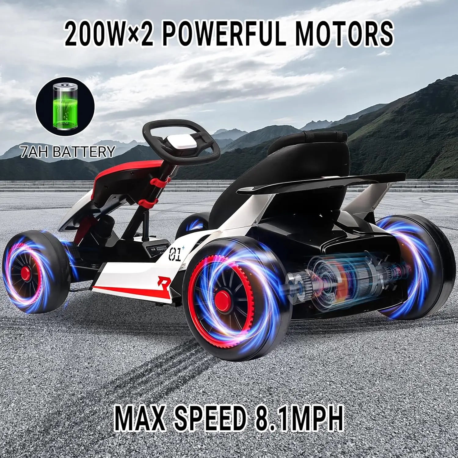 24V Kids Drift Go Kart