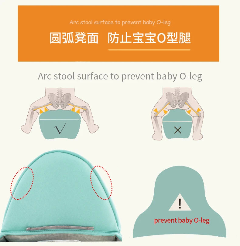 Ergonomic Hipseat Baby Carrier