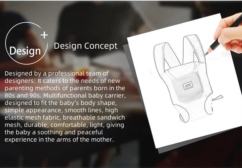 3-in-1 Baby Carrier Backpack