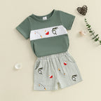Fish Tee & Shorts Set