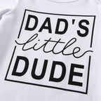 Letter Print Baby 3pc Set