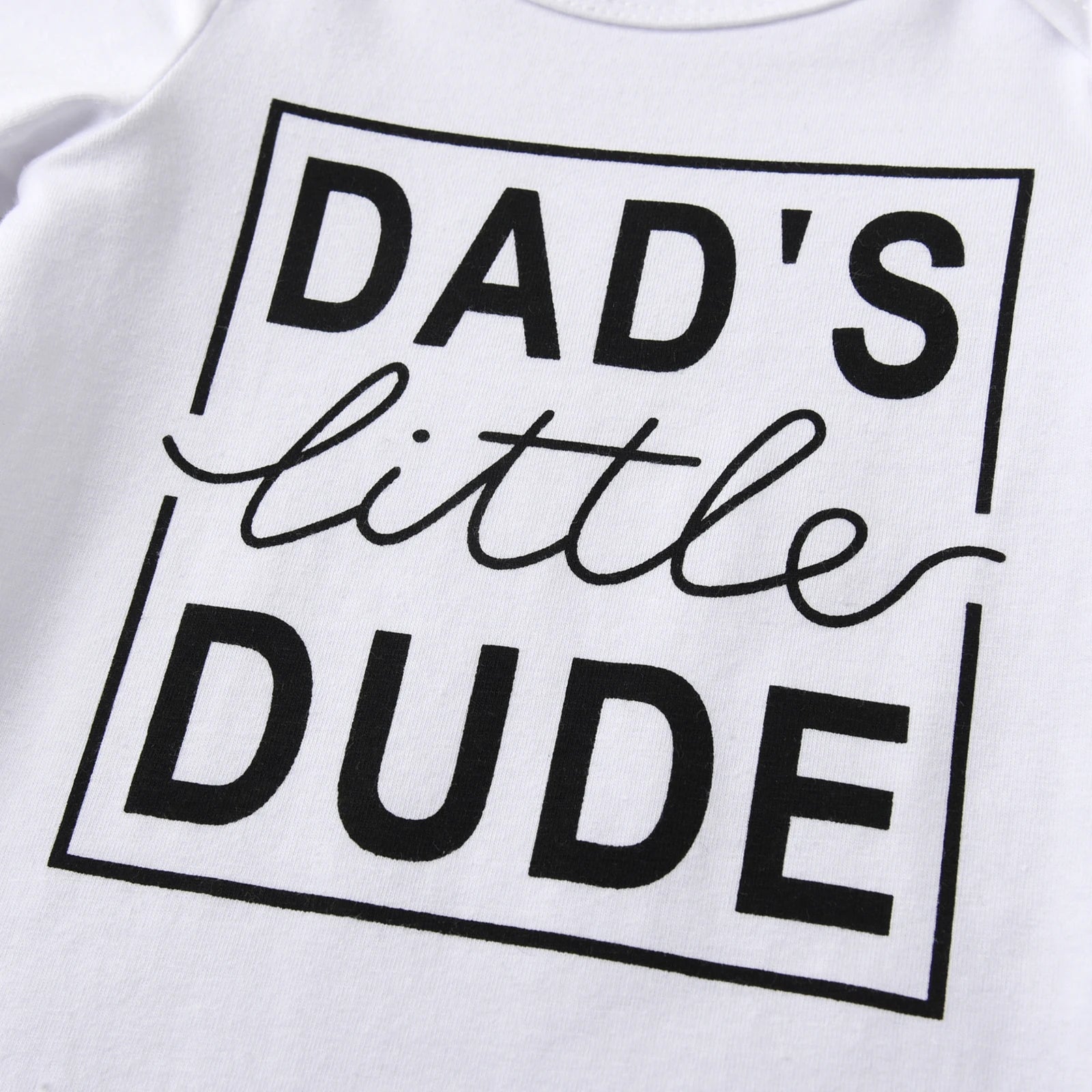 Letter Print Baby 3pc Set
