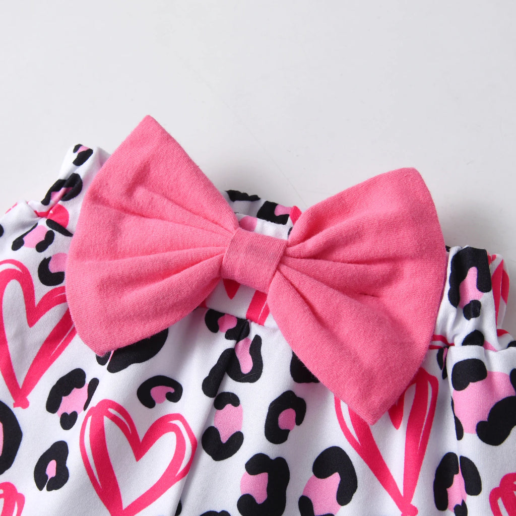 Bowknot Baby Girl Set