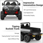 24V 2-Seater Dump Truck