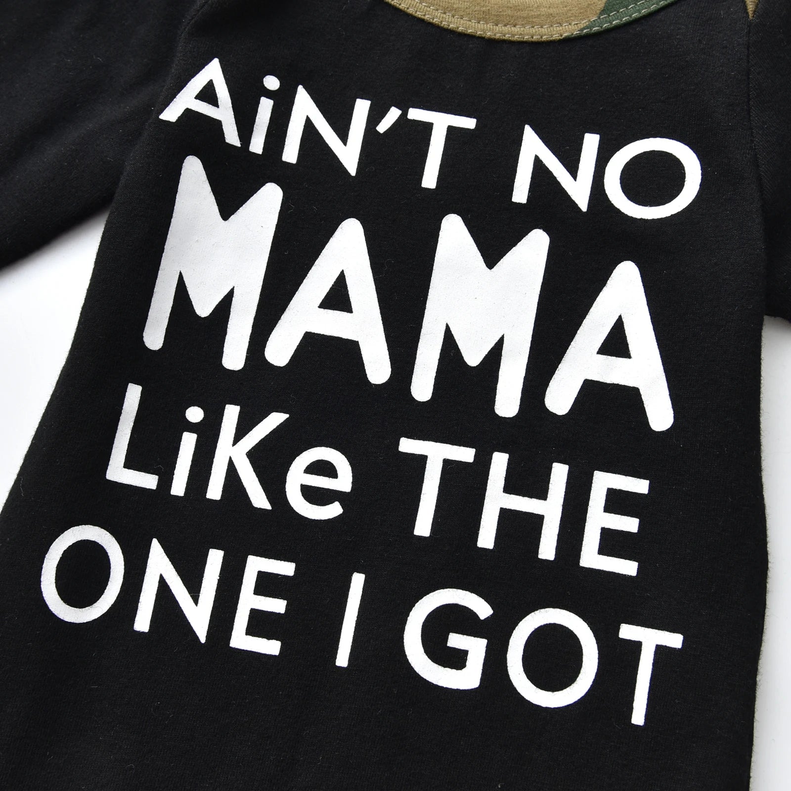 Camo Letter Baby Set